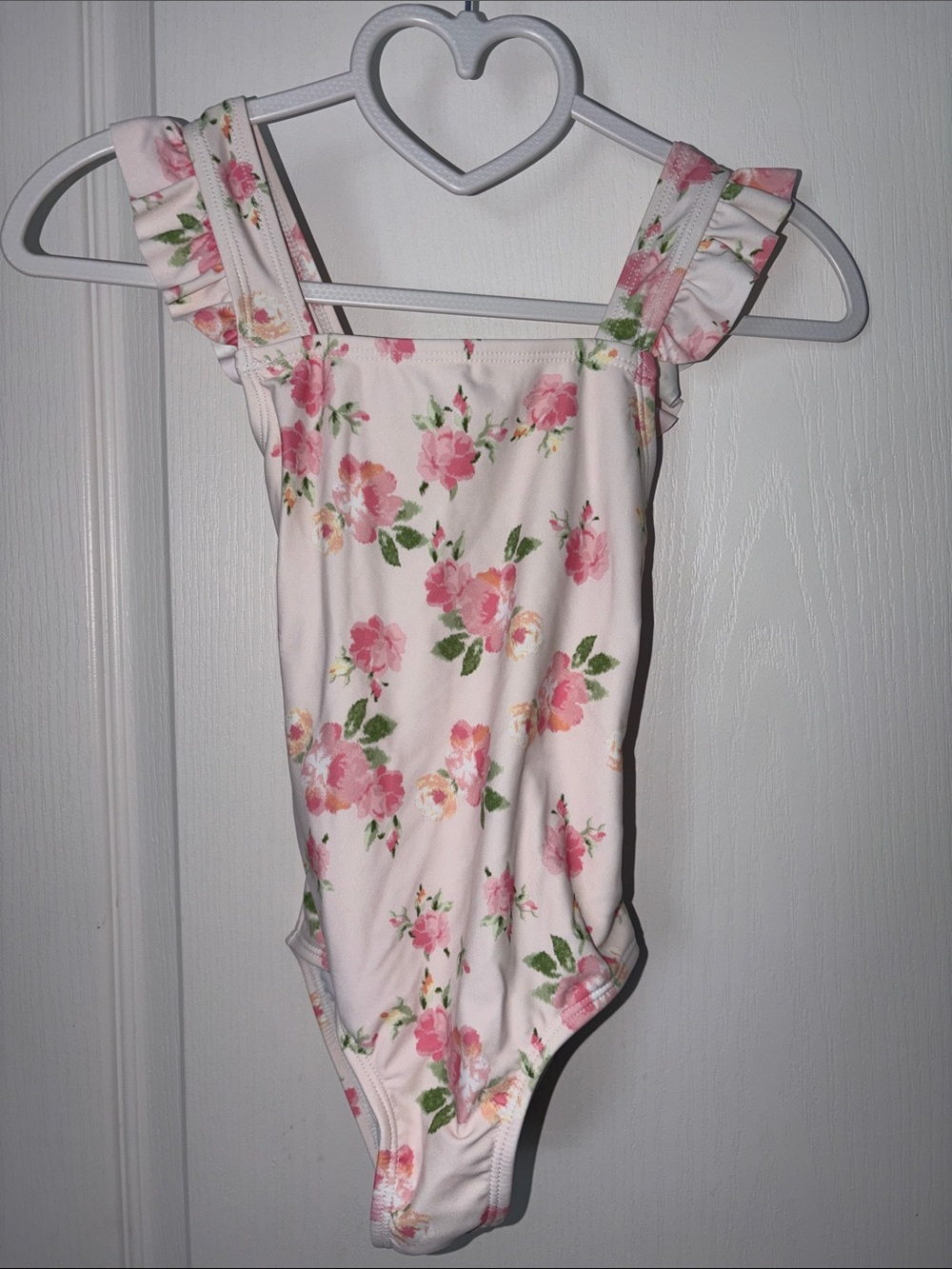 Copper Key Pink Floral One-Piece Swimsuit